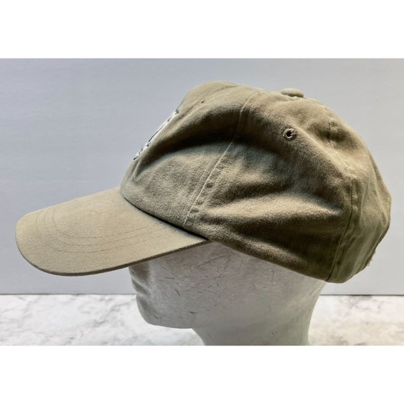 Adventure Outfitters Strapback Hat Tan Mountain Logo Since 1950 - Picture 2 of 9